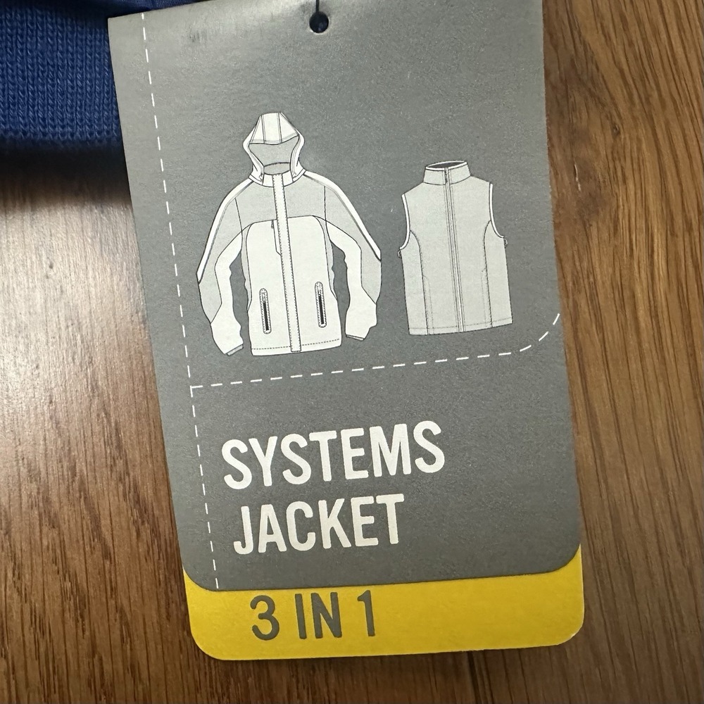 NEW Indianapolis Colts Mens Size XXL  3 in 1 Systems Winter Coat Jacket NWT - Picture 4 of 8